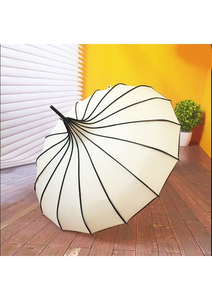 Vintage Pagoda Şemsiye Gelin Düğün Parti Güneş Yağmur Uv Koruyucu Şemsiye Büyük Şemsiye 100CM Kadınlar Için Renkli Şemsiyeler (Yurt Dışından) fiyatları