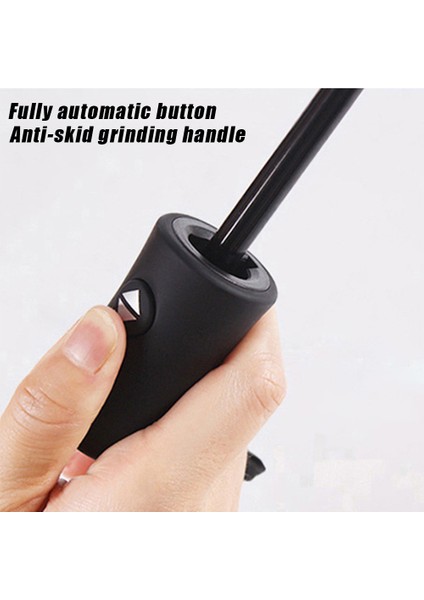 Tam Otomatik Şeffaf Şemsiye Moda Dayanıklı Açık Hava Üçlü Katlanır Yağmur Geçirmez Görsel Şeffaf Şemsiye Açık Hava Rüzgara Karşı (Yurt Dışından) fırsatları