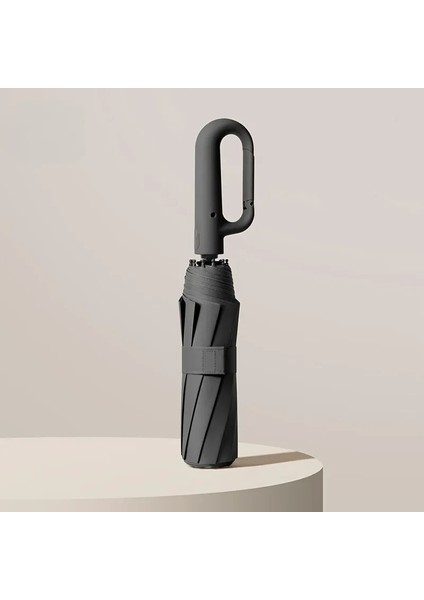 50 Kemik Rüzgar Geçirmez Güçlü 105CM Güçlendirilmiş Otomatik Katlanır Şemsiye Erkekler Için Büyük Tokalı Saplı Rüzgar ve Suya Dayanıklı (Yurt Dışından)