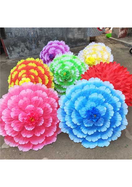 1/5 Adet 70 cm Retro Çin Şakayık Çiçek Şemsiye Çocuklar Çocuklar Dans Performansı Aksesuarları Düğün Dekorasyonu (Yurt Dışından)