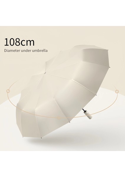 Güçlü Rüzgara Dayanıklı Şemsiye 12K Kaburgalar Tam Otomatik Katlanır 108cm Çap İş Açık Hava Seyahat UV Şemsiye ve Yağmur (Yurt Dışından) modelleri