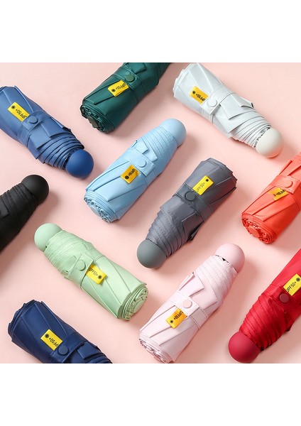 Kapsül Şemsiye Güneşli ve Yağmurlu Çift Kullanımlı Yağmur Geçirmez Rüzgara Dayanıklı Güneş Koruması Açık Hava Seyahat Taşınabilir Mini Şemsiye (Yurt Dışından) fiyatları