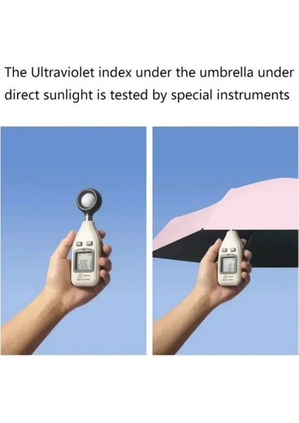 Açık Hava Mini Güneş Şemsiyesi Uv Koruması Ultra Hafif Katlanır Beş Katlı Şemsiye Güneşlik Şemsiye (Yurt Dışından) fırsatları