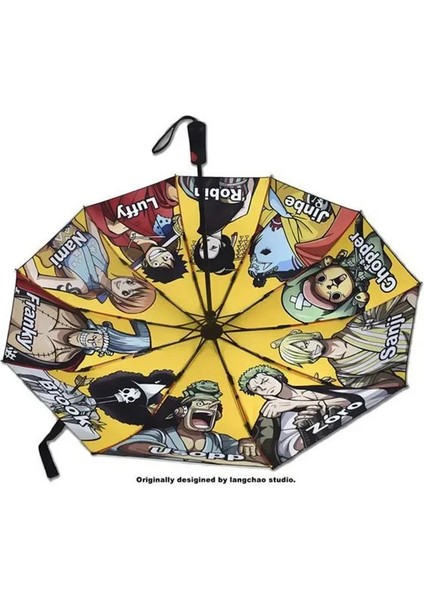 One Pıece Luffy Zoro Şemsiye Anime Rüzgar Geçirmez Güçlendirilmiş Şemsiye Karikatür Uv Güneş Şemsiyeleri Çocuklar Açık Hava Yağmur Şemsiyeleri Hediye (Yurt Dışından) fiyatları