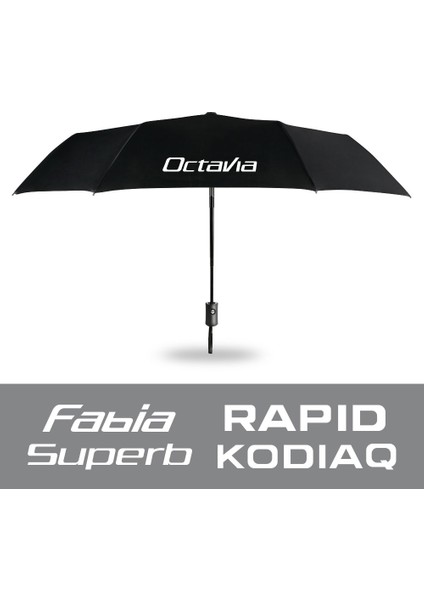 Araba Modeli Logo Şemsiye Skoda Octavia Fabia Rapid Superb Kodiaq Scala Karoq Citigo Kamiq Roomster Otomatik Anti-Uv Aksesuarları (Yurt Dışından) fiyatları
