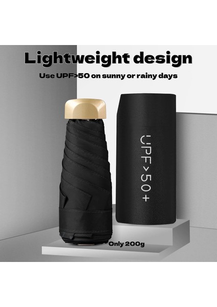 Mini Katlanır Otomatik Şemsiye Anti Uv Yağmur Güneş Şemsiyesi Moda Taşınabilir Rüzgar Geçirmez Hafif Kadın Erkek Çocuk Kapsül Şemsiye (Yurt Dışından) fiyatları