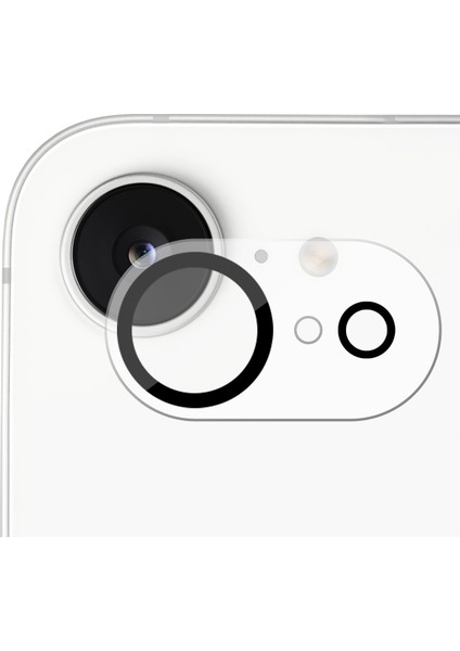 iPhone 16E Şeffaf Kamera Lens Koruyucu