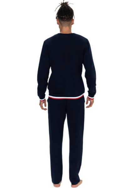 Erkek Lacivert Pijama Takım 18920 fırsatları