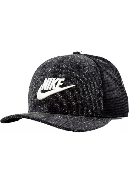 Yetişkin Unisex Spor Giyim Trucker Snapback Şapka/şapka-Siyah FO8147-010