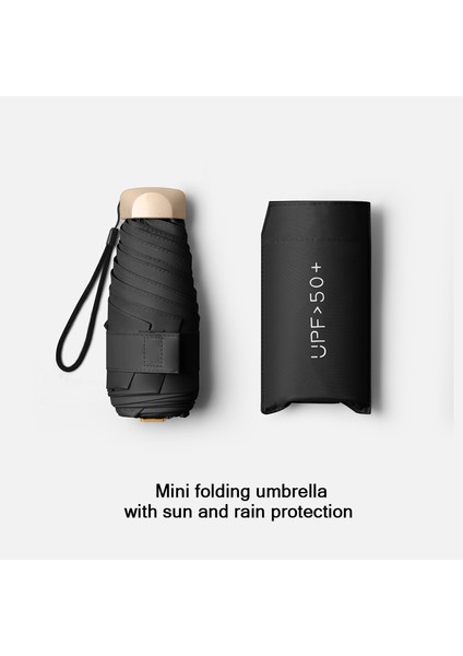 Mini Sunumbrella Cep Şemsiye Vinil Katlanır Uv Koruma Güneşlik Cep Şemsiye Kapsül Şemsiye 01 (Yurt Dışından) fiyatları