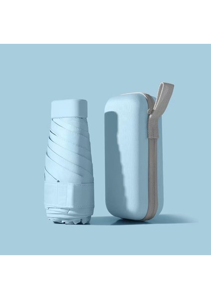 Mini Güneş Şemsiyesi Koruyucu ve Uv Dayanıklı Yağmur Veya Güneş (Yurt Dışından)