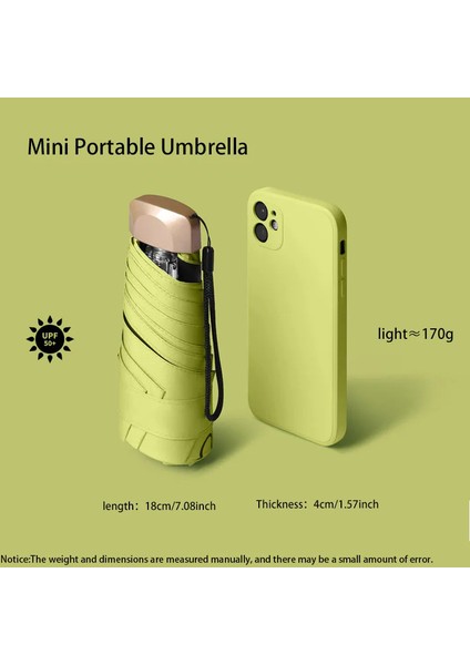 %55 Indirim Mini Güneş Şemsiyesi Küçük Cep Yağmur Şemsiyesi Vinil Katlanır Uv Ultraviyole Koruma Güneşlik Cep Şemsiye Kapsülü (Yurt Dışından) modelleri