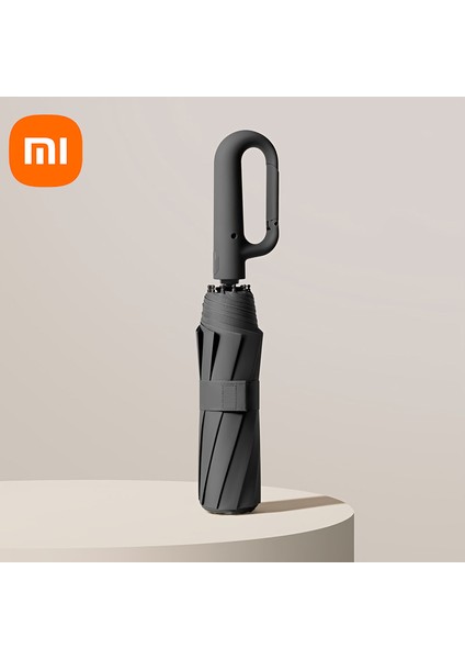 Xiaomi Rüzgar Geçirmez Şemsiye Güçlü 107CM Güçlendirilmiş Otomatik Katlanır Şemsiye Büyük Toka Saplı Rüzgar Su Güneş Dayanıklı Yeni (Yurt Dışından)