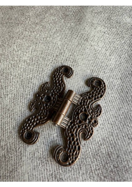 2 Adet Siyah Oksit Metal Kelebek Menteşe 70 mm x 55 mm Hobi, Mobilya, Kutu, Sandık, Kapak, Tavla Menteşesi