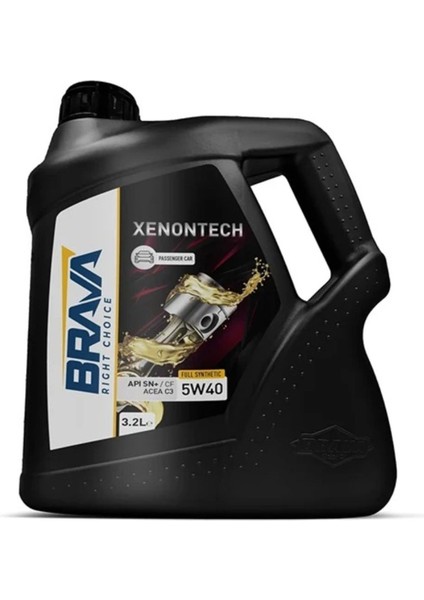 Xenontech Full Sentetik 5W40 3.2 Lt Motor Yağı