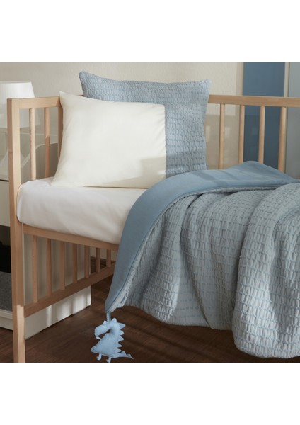 Bebek Harper %100 Pamuk Comfort/Uyku Seti Mavi