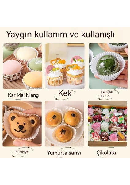 125 Paket Karikatür Kek Bardağı Yumurta Sarısı Kağıt Toz (Yurt Dışından) fiyatları