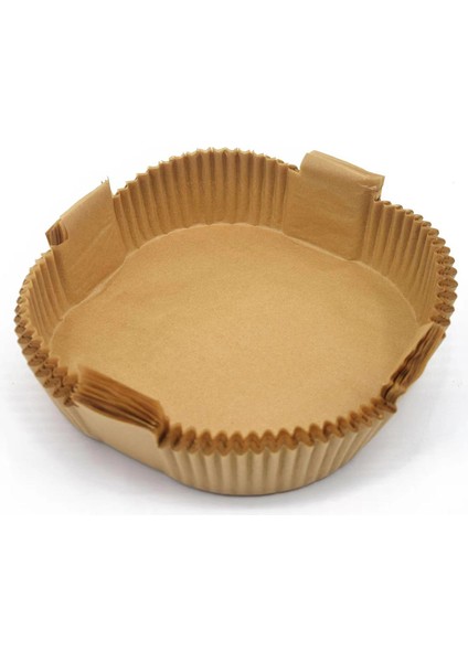 100 Adet Yüksek Sıcaklığa Dayanıklı Hava Fritöz Kağıt Tek Kullanımlık Gıda Sınıfı Pişirme Silikon Yağ Kağıt Tepsisi (Yurt Dışından)