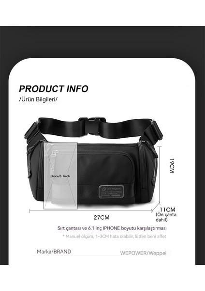 Açık Spor Büyük Kapasiteli Su Geçirmez Çok Fonksiyonlu Çapraz Omuz Çantası (Yurt Dışından) indirimleri