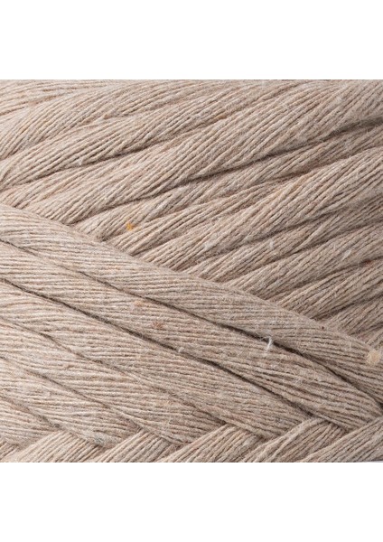 Boho Açık Bej Büküm Makrome Ipi - L049 - 33984