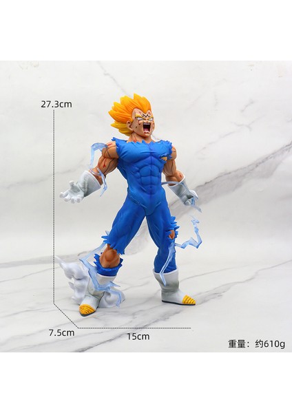 Animasyon Büyük Dragon Ball Sun Wukong Şekilli Kalıp Süsleme Gogeta Vegetto Saiyan (Yurt Dışından)