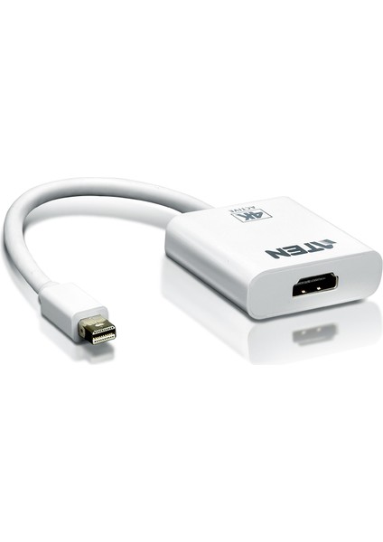 Mini Displayport (Mini Dp) - 4K HDMI Adaptörü, Kablolu, Mini Dp Erkek - HDMI A Dişi, 2160P, 0.20 Metre