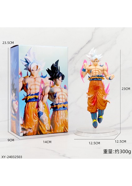 Animasyon Büyük Dragon Ball Sun Wukong Şekilli Kalıp Süsleme Gogeta Vegetto Saiyan (Yurt Dışından)