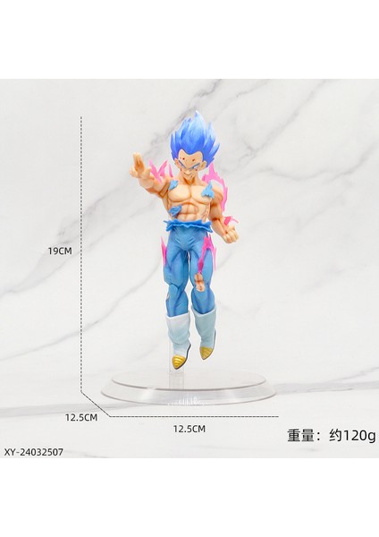 Animasyon Büyük Dragon Ball Sun Wukong Şekilli Kalıp Süsleme Gogeta Vegetto Saiyan (Yurt Dışından)