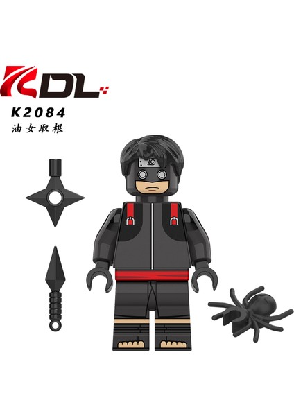 Naruto Yapı Taşları Minifigure Küçük Parçacık Takılabilir Bebek Oyuncak Çantası (Yurt Dışından)