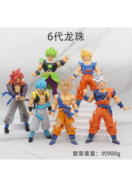 Animasyon Büyük Dragon Ball Sun Wukong Şekilli Kalıp Süsleme Gogeta Vegetto Saiyan (Yurt Dışından)