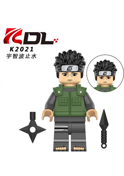 Naruto Yapı Taşları Minifigure Küçük Parçacık Takılabilir Bebek Oyuncak Çantası (Yurt Dışından)