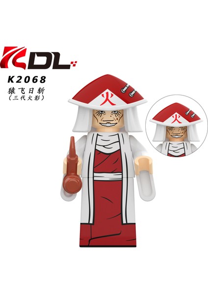 Naruto Yapı Taşları Minifigure Küçük Parçacık Takılabilir Bebek Oyuncak Çantası (Yurt Dışından)