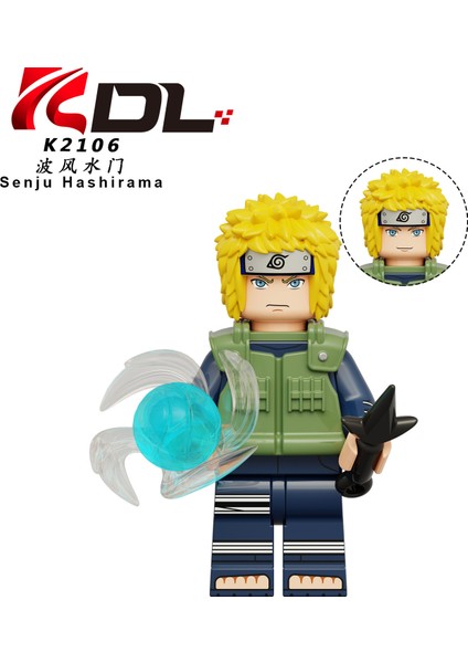 Naruto Yapı Taşları Minifigure Küçük Parçacık Takılabilir Bebek Oyuncak Çantası (Yurt Dışından)