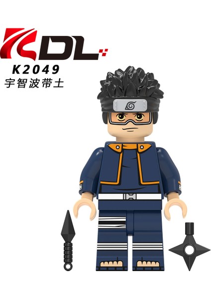 Naruto Yapı Taşları Minifigure Küçük Parçacık Takılabilir Bebek Oyuncak Çantası (Yurt Dışından)