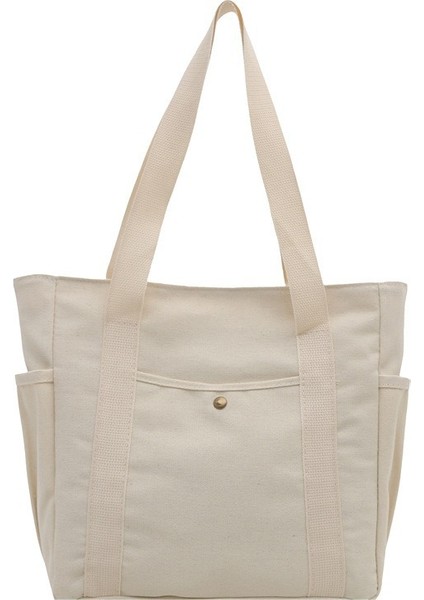 Büyük Kapasiteli Tuval Çanta Anne Çantası Çok Fonksiyonlu El Tutucu Çantası (Yurt Dışından) fiyatları