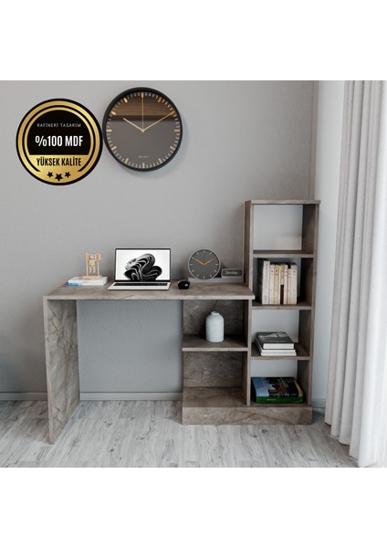 Hera Mdf Kapaksız Çalışma Masası Bilgisayar Masası Ofis Ders Masası