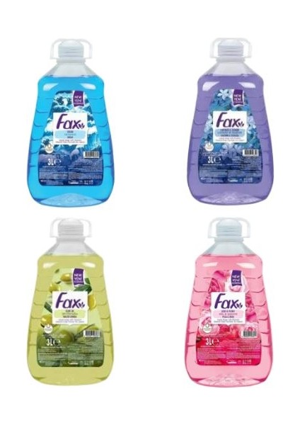 Sıvı Sabun 3 lt x 4 Adet