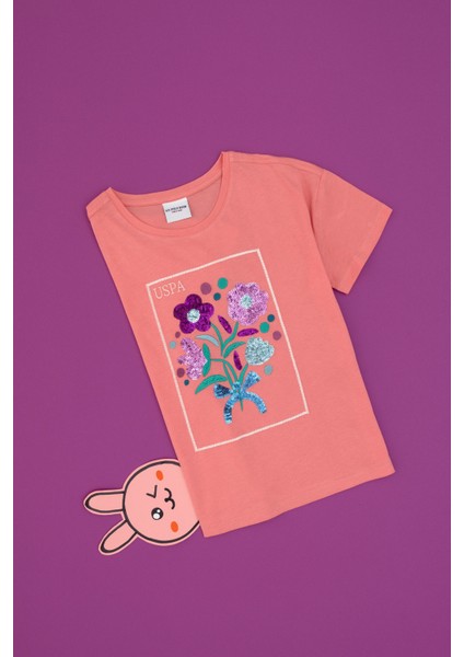 Kız Çocuk Pembe Tişört 50300983-VR041