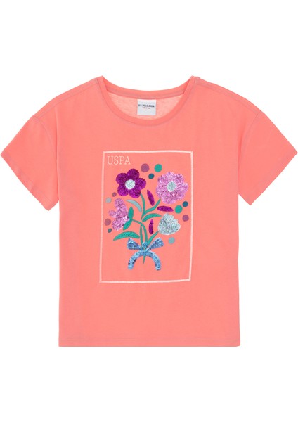 Kız Çocuk Pembe Tişört 50300983-VR041