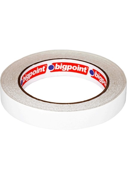 | Çift Taraflı Hotmelt Bant, 19 mm x 25 M, Tüm Yüzeyler Için Ideal
