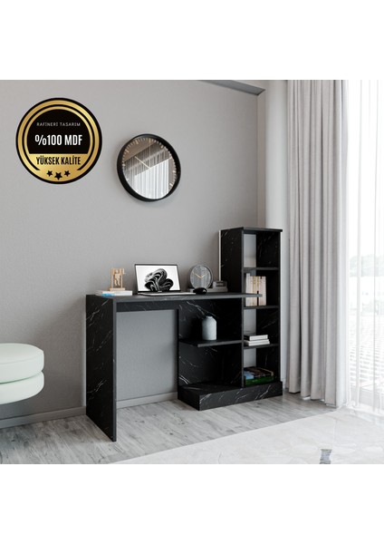 Hera Mdf Kapaksız Çalışma Masası Bilgisayar Masası Ofis Ders Masası