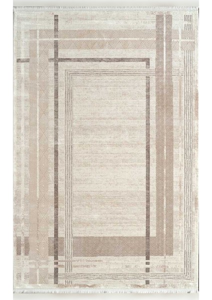 Voyage KJ06A Yumuşak Dokulu Viskon ve Akrilik ile Üretilen Üst Kalite Halı