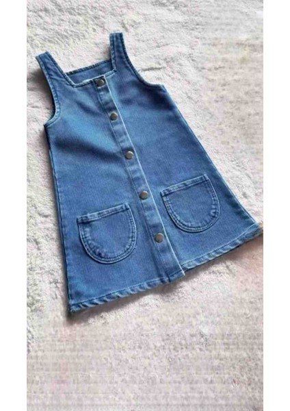 Kız Çocuk Kot Jile Gömlek Takimi modelleri