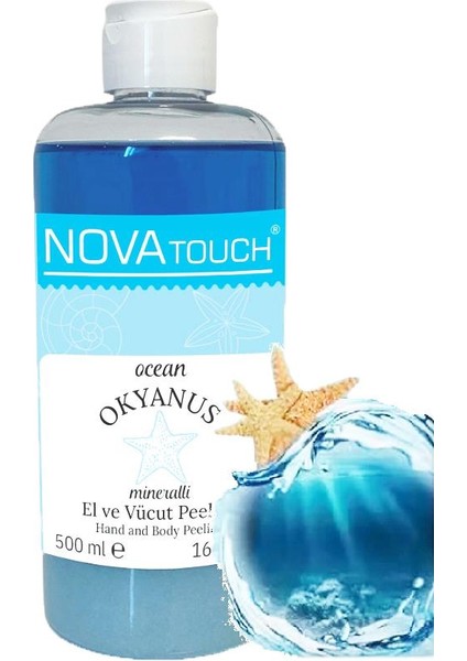 Keratin El ve Vücut Bakım Tuz Peeling Okyanus 500 ml