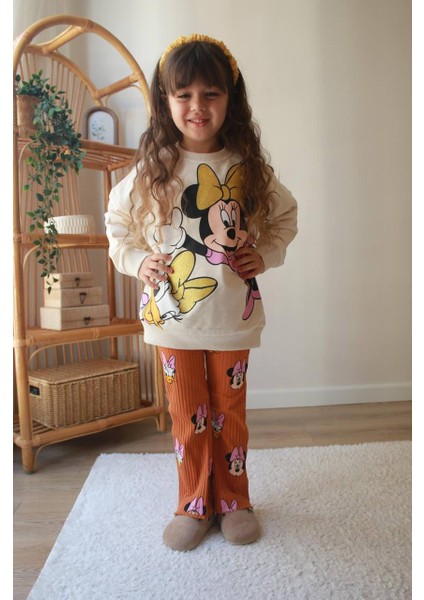 Mickey Baskılı Ikili Takım