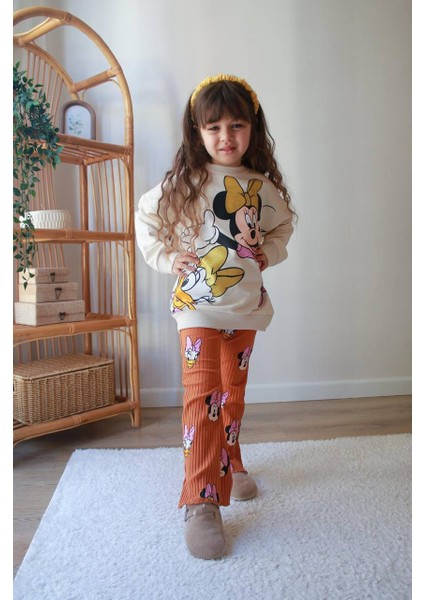 Mickey Baskılı Ikili Takım modelleri