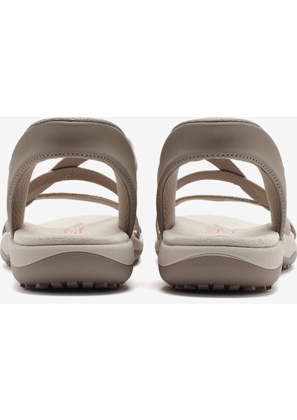 Reggae Slim - Stretch Flex Kadın Bej Sandalet 163460 Tpe