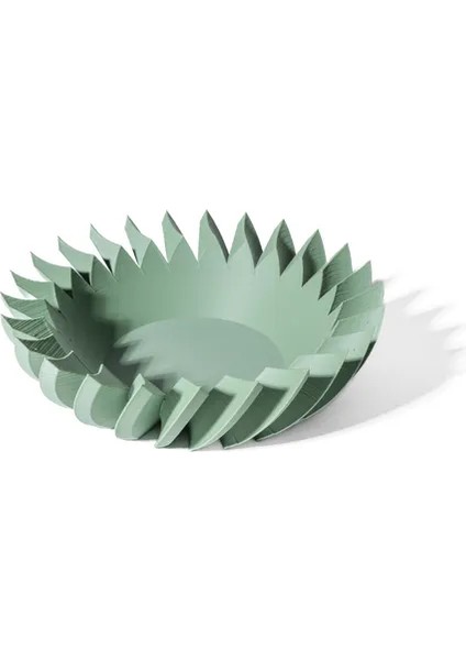 Geometrik Tasarımlı Dekoratif Kase