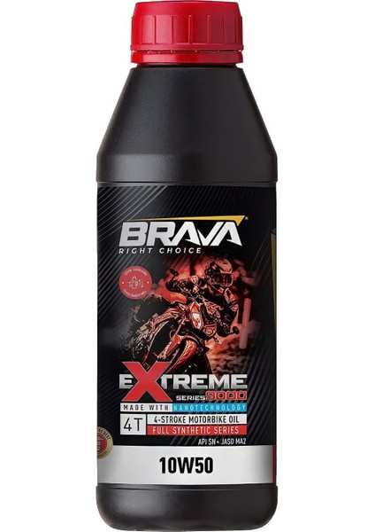 Extreme 9000 4t 10W50 500 ml Motor Yağı