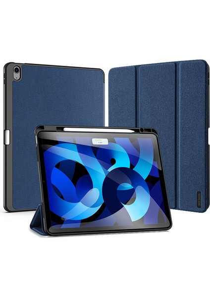 IPADPRO11 Için Uygun Kalem Yuvalı Kılıf Üç Katlı Tablet Koruyucu Kılıf Düşme Kılıfı Deri Kılıf (Yurt Dışından)